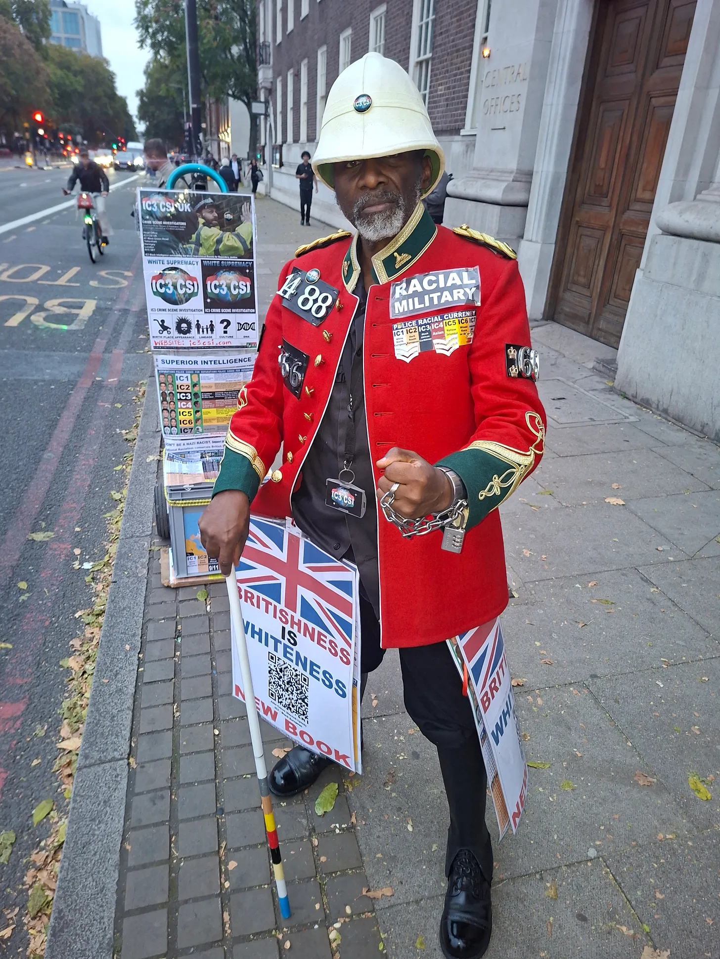 John Canoe at the UK Reparations Conference